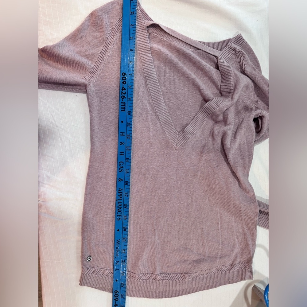 🌸 Lululemon Hello Drop Back Pullover Sweater – Smoky Blush🌸 - Picture 10 of 12
